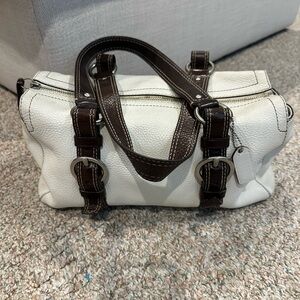 COACH Leather Buckle Purse